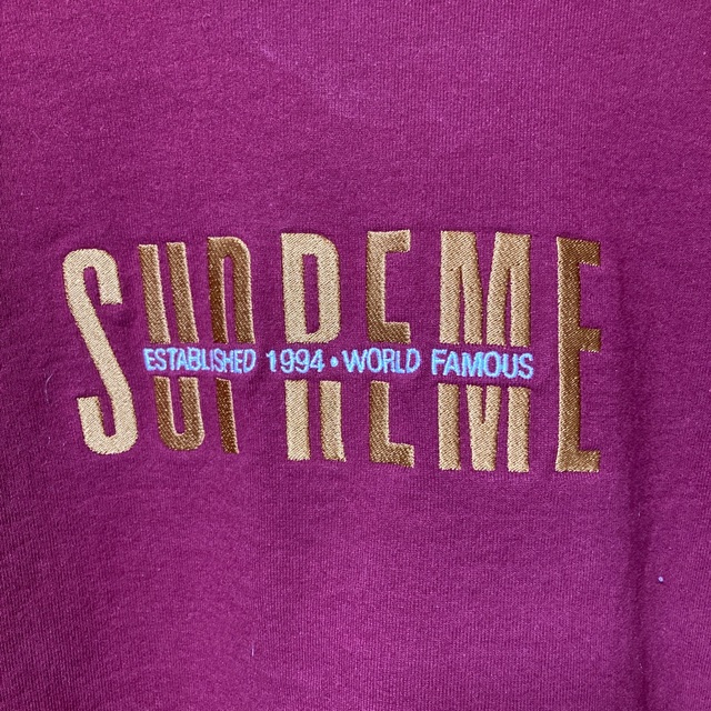 Supreme(シュプリーム)の18FW supreme World Famous Crewneck large メンズのトップス(スウェット)の商品写真