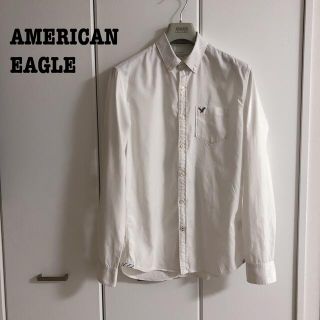 アメリカンイーグル(American Eagle)の【お値下げ】アメリカンイーグル 白シャツ vintage  fit(シャツ)