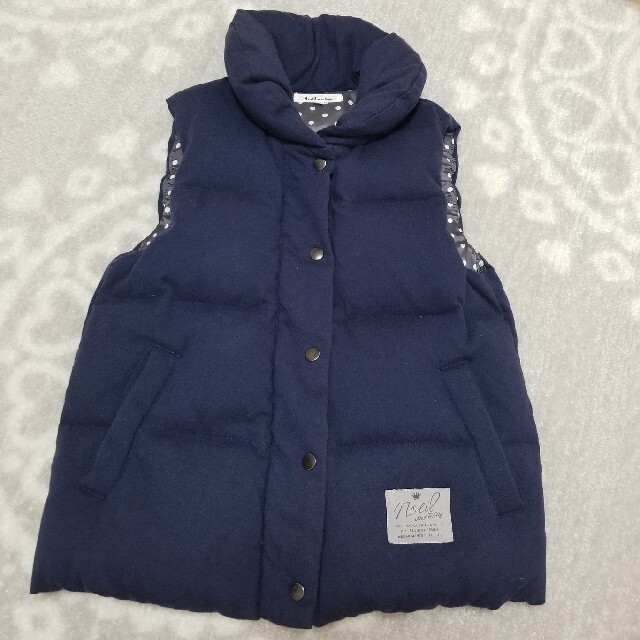 BEBE Noeil(ベベノイユ)の専用。BeBeノイユ　ダウンベスト キッズ/ベビー/マタニティのキッズ服女の子用(90cm~)(ジャケット/上着)の商品写真