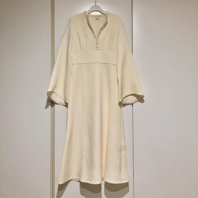 L'Or】Flare Sleeve Dress 5