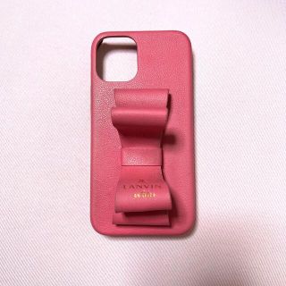 ランバンオンブルー(LANVIN en Bleu)のスマホケースiPhone 12mini用　ランバン LANVIN(iPhoneケース)