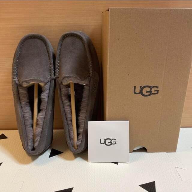 新作 ウォータープルーフ UGG アンスレー  モカシン グレー  24cm