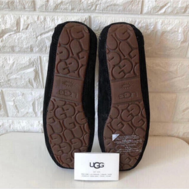 新作 ウォータープルーフ UGG アンスレー モカシン ブラック US8 2