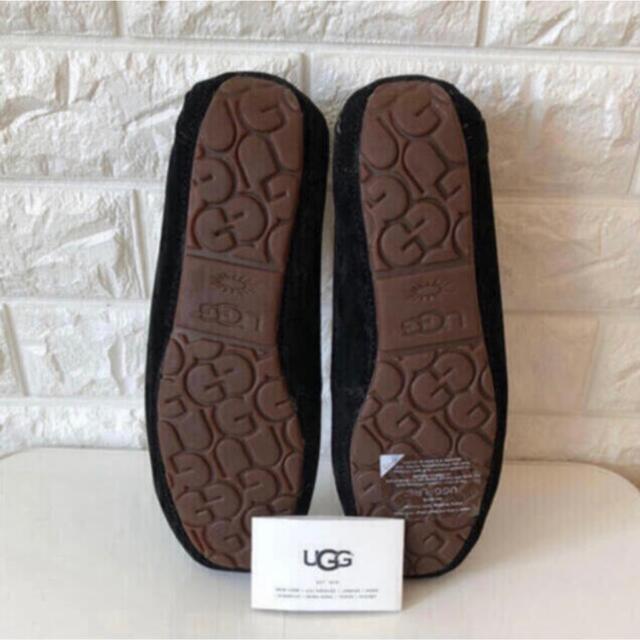 新作 ウォータープルーフ UGG アンスレー モカシン ブラック US6