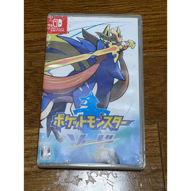 Nintendo Switch(ニンテンドースイッチ)のポケットモンスター ソード Switch エンタメ/ホビーのゲームソフト/ゲーム機本体(家庭用ゲームソフト)の商品写真