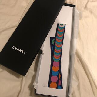 シャネル(CHANEL)の【新品・未使用】CHANELスカーフ　シルクツイル(バンダナ/スカーフ)