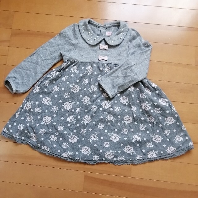 mezzo piano(メゾピアノ)のメゾピアノ　ワンピース　120 キッズ/ベビー/マタニティのキッズ服女の子用(90cm~)(ワンピース)の商品写真