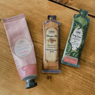 サボン(SABON)の【ostk様専用】SABON ハンドクリーム   Greenrose ＋サンプル(ハンドクリーム)