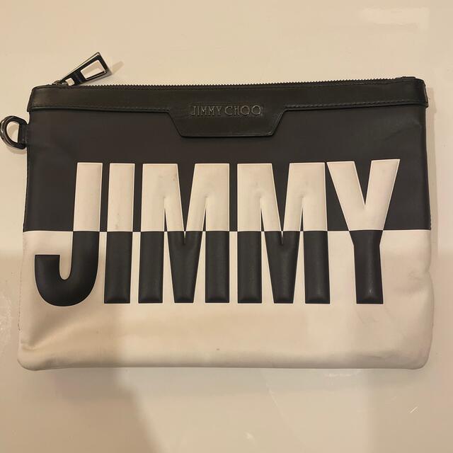 JIMMY CHOO(ジミーチュウ)の【期間限定お値下げ中！】JIMMY CHOO ジミーチュウ　クラッチバッグ メンズのバッグ(セカンドバッグ/クラッチバッグ)の商品写真