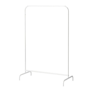 イケア(IKEA)の【IKEA】MULIG洋服ラック,ホワイト,99x46 cm(棚/ラック/タンス)