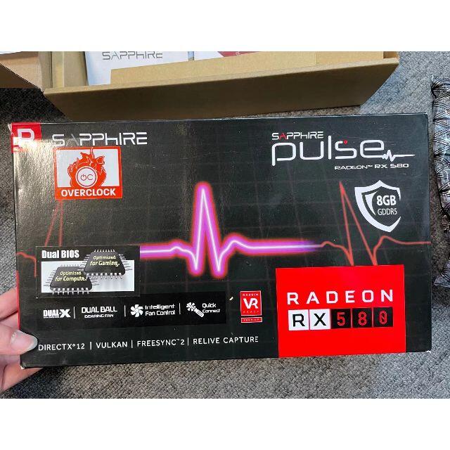 2点 APPHIRE PULSE RADEON RX 580 8G