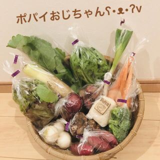 ポパイおじちゃんU^ェ^Uの野菜セットネコポスsize茨城産(野菜)