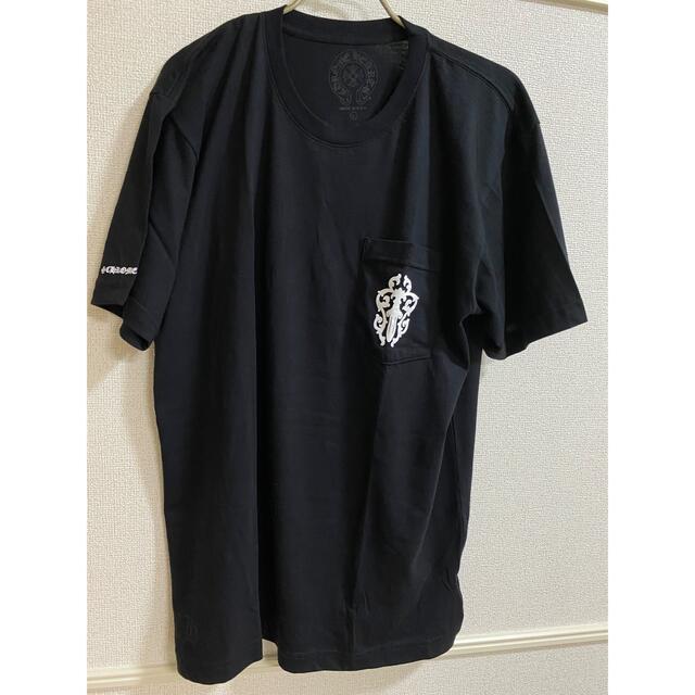 クロムハーツ（XXL）両面ロゴ　バックプリント　Tシャツ/ラメ