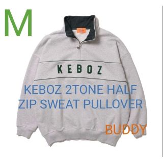 KEBOZ 2TONE HALF ZIP SWEAT PULLOVER (スウェット)