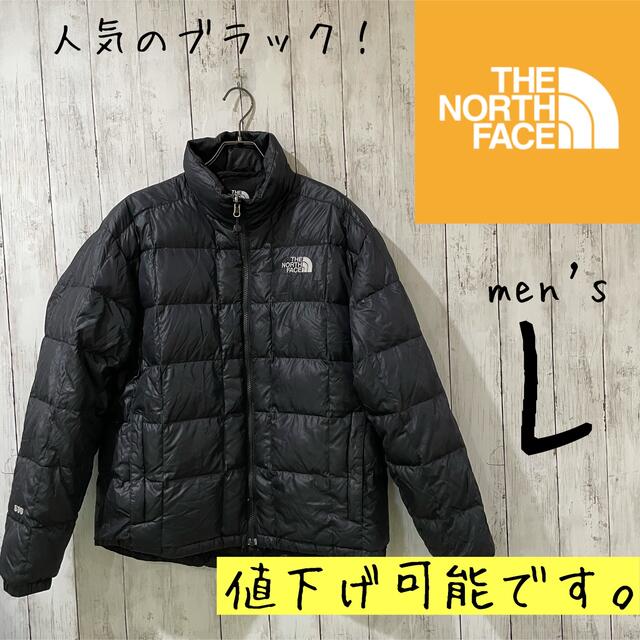 THE NORTH FACE  ダウン　メンズL  ブラック