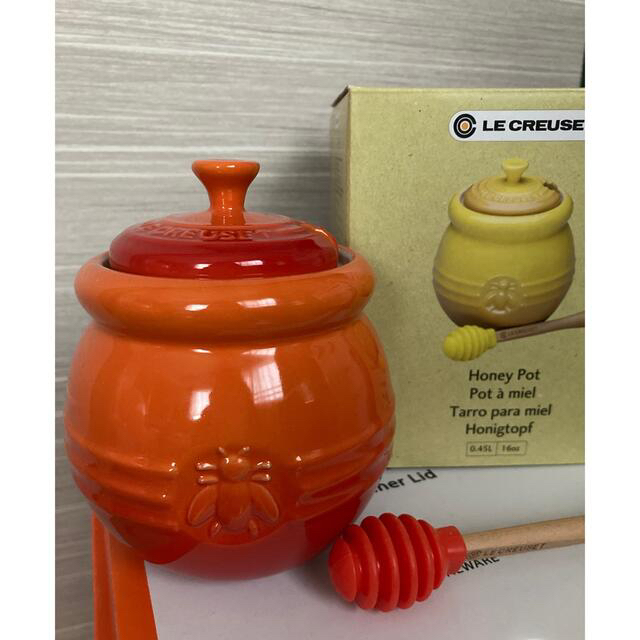 LE CREUSET(ルクルーゼ)のハニーポット売約済 インテリア/住まい/日用品のキッチン/食器(食器)の商品写真