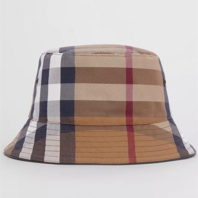 BURBERRY(バーバリー)のバーバリー　チェック コットンキャンバス バケットハット レディースの帽子(ハット)の商品写真