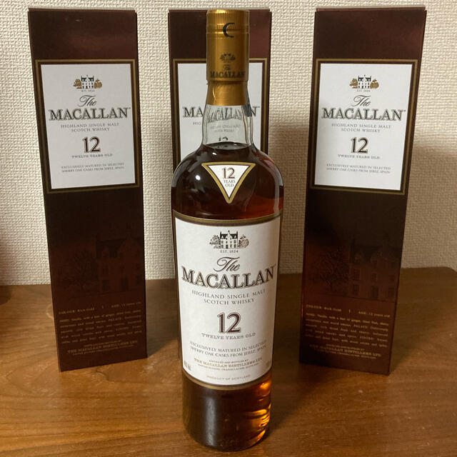 未開封MACALLAN マッカラン12年 シェリーカスク700ml