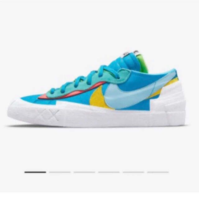 KAWS × sacai × Nike Blazer Low Neptune メンズの靴/シューズ(スニーカー)の商品写真