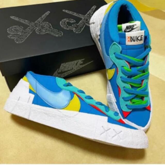 KAWS × sacai × Nike Blazer Low Neptune メンズの靴/シューズ(スニーカー)の商品写真