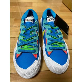 KAWS × sacai × Nike Blazer Low Neptune(スニーカー)