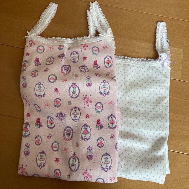 motherways(マザウェイズ)の女の子　キャミソール　新品 キッズ/ベビー/マタニティのキッズ服女の子用(90cm~)(下着)の商品写真