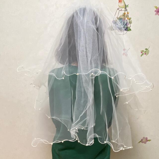 ウェディングベール レディースのフォーマル/ドレス(ウェディングドレス)の商品写真