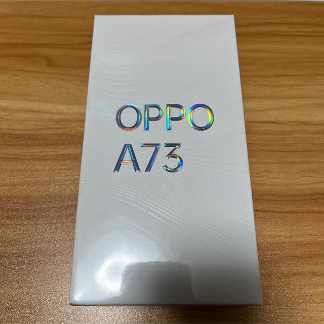 【新品未開封】oppo a73 ネービーブルー 64GB