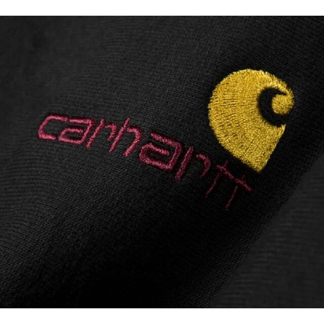 carhartt(カーハート)のCarhartt wip カーハート　トレーナー　スウェット　ブラック　L メンズのトップス(スウェット)の商品写真