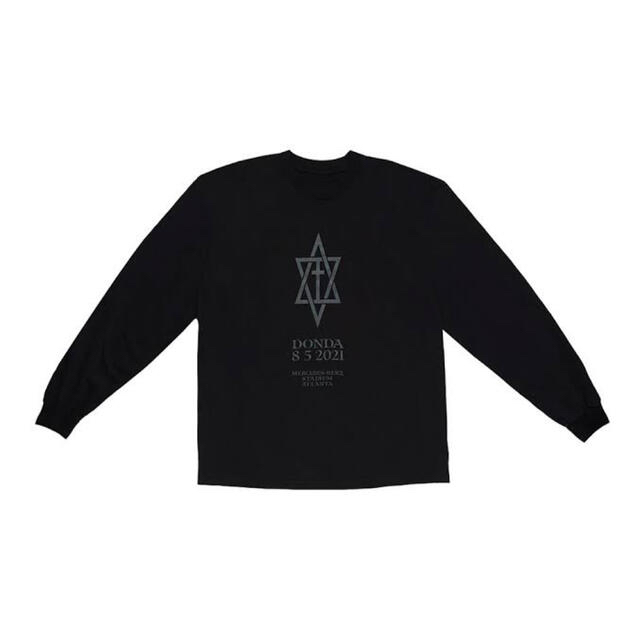 Balenciaga(バレンシアガ)のKanye West DONDA LS Black T-shirt Lサイズ メンズのトップス(Tシャツ/カットソー(七分/長袖))の商品写真