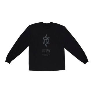 バレンシアガ(Balenciaga)のKanye West DONDA LS Black T-shirt Lサイズ(Tシャツ/カットソー(七分/長袖))