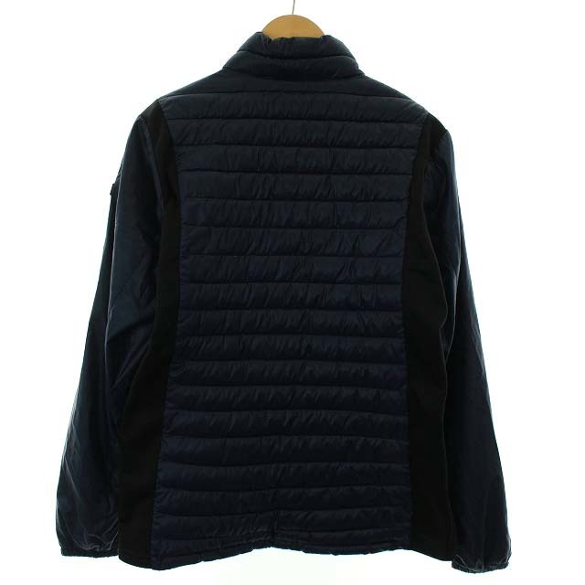 MIZUNO(ミズノ)のミズノ GOLF ブルゾン ジャケット ナイロン 中綿 XL 紺 ネイビー メンズのジャケット/アウター(ブルゾン)の商品写真