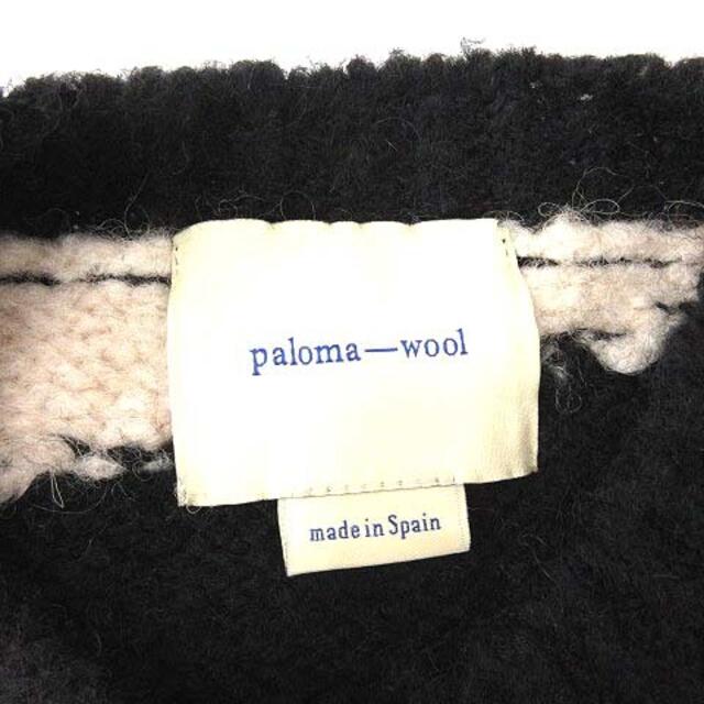 other(アザー)のPalomaWool パロマウール ニット アルパカ うずまき L ベージュ黒 レディースのトップス(ニット/セーター)の商品写真