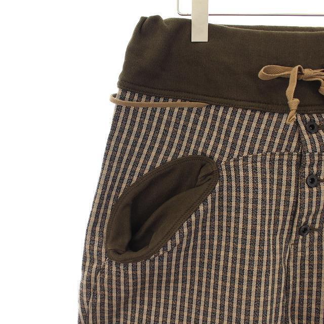 KAPITAL(キャピタル)のキャピタル パンツ スラックス ピエロ イージー 切替 3 L 茶色 ベージュ メンズのパンツ(スラックス)の商品写真