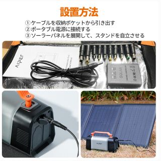 Aiper ソーラーパネル 60w アイパー 太陽光発電 ソーラーチャージャー ...