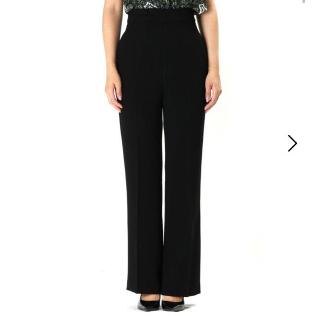 Mame High Waisted Center Creased Pants