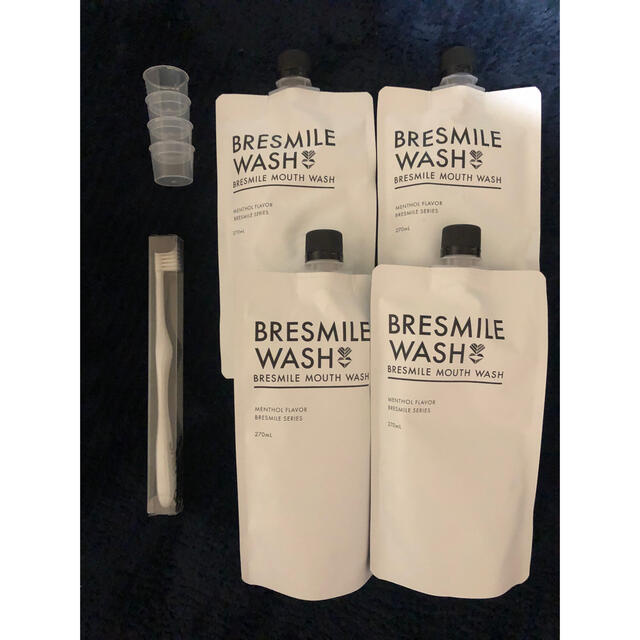 プレスマイルウォッシュ BRESMILEWASH 4個セット www.uig