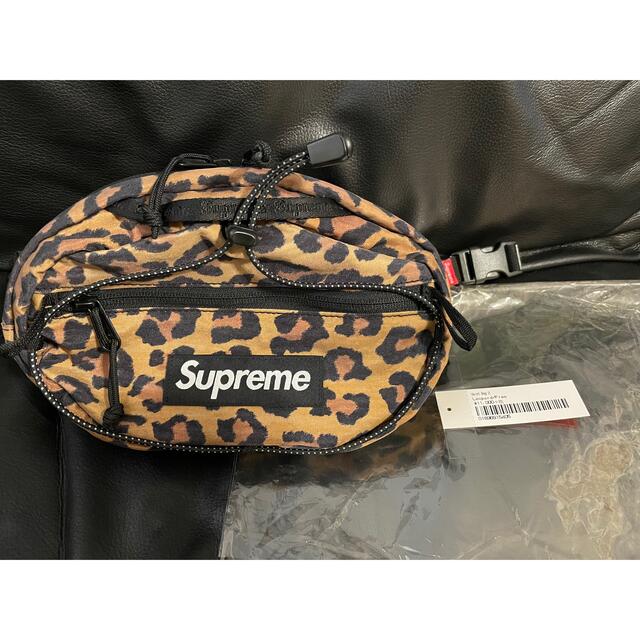 supreme 20aw ウエストポーチ レオパード