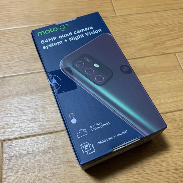 [新品未開封]モトローラ moto g30アンドロイド