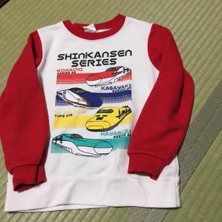 電車　トレーナー　120㎝　　こまち　かがやき　ドクターイエロー　ハヤブサ(Tシャツ/カットソー)