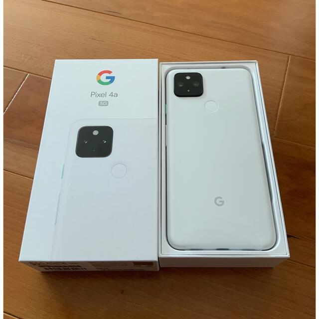 新品ジャンクPixel4a (5G) 128GB ホワイトSIMロック解除済み 1