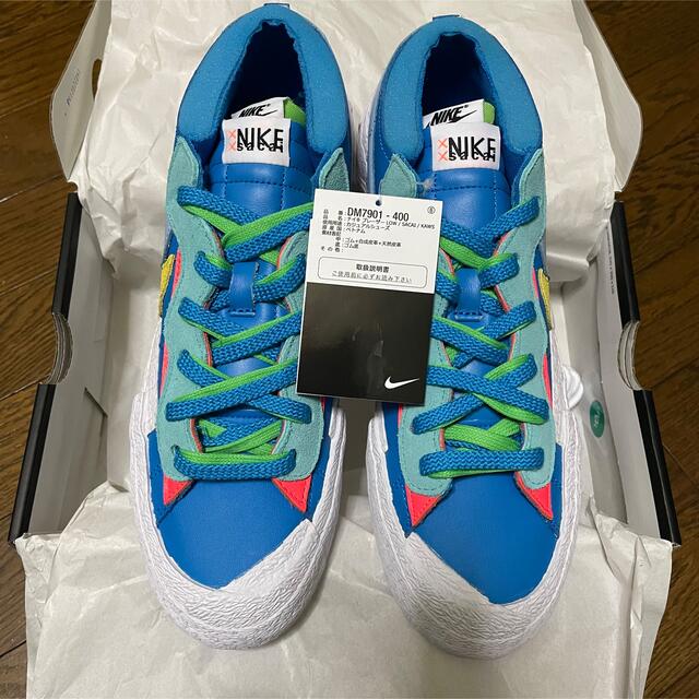 靴/シューズNike x sacai x KAWS Blazer Low サカイ ナイキ