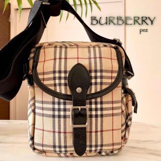 バーバリー(BURBERRY)の正規品 BURBERRY バーバリー レザーショルダーバッグ(ショルダーバッグ)