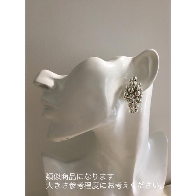 TODAYFUL(トゥデイフル)の1185 あふれるシルバー　ピアス/イヤリング/チタンピアス ハンドメイドのアクセサリー(ピアス)の商品写真