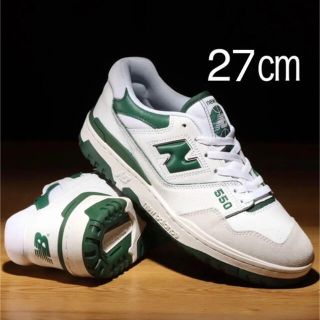 ニューバランス(New Balance)の【新品】27㎝　ニューバランス BB550WT1 グリーン(スニーカー)