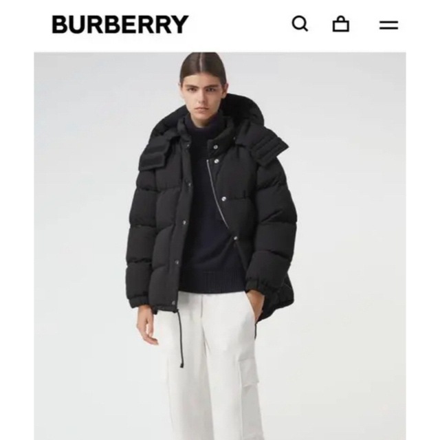 BURBERRY - 売約済　バーバリー　ダウンコート　ブラック　正規品