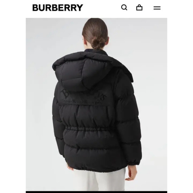 BURBERRY(バーバリー)の売約済　バーバリー　ダウンコート　ブラック　正規品 メンズのジャケット/アウター(ダウンジャケット)の商品写真