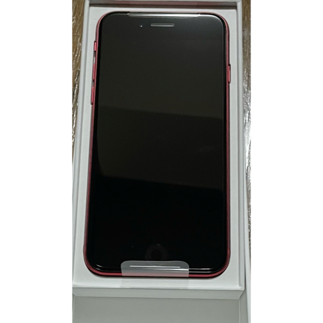 iPhone(アイフォーン)のiPhone SE(第二世代)レッド　SIMフリー　2台分 スマホ/家電/カメラのスマートフォン/携帯電話(スマートフォン本体)の商品写真