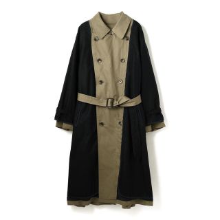 コモリ(COMOLI)のyoke reversible trench coat 20AW SIZE 2(トレンチコート)