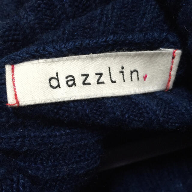 dazzlin(ダズリン)のdazzlinニットワンピ（15日詳細変更） レディースのワンピース(ミニワンピース)の商品写真